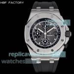 HBF Clone Audemars Piguet Royal Oak Offshore 26238TI Chronograph Men's Rubber Strap Watch 